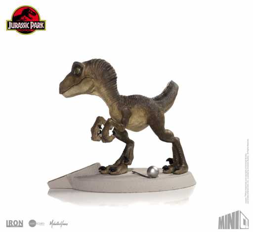 Statue Velociraptor - Jurassic Park - MiniCo - Iron Studios - Image 4